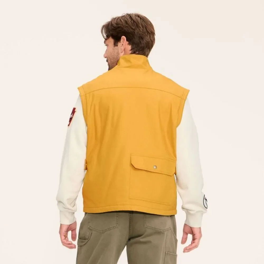 Men's Fisherman Vest - Woolrich Gold S